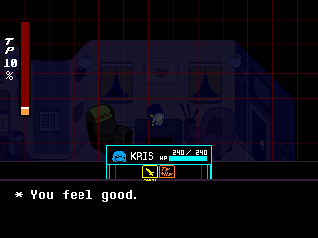 Screenshot of the fangame "No Words Spoken"