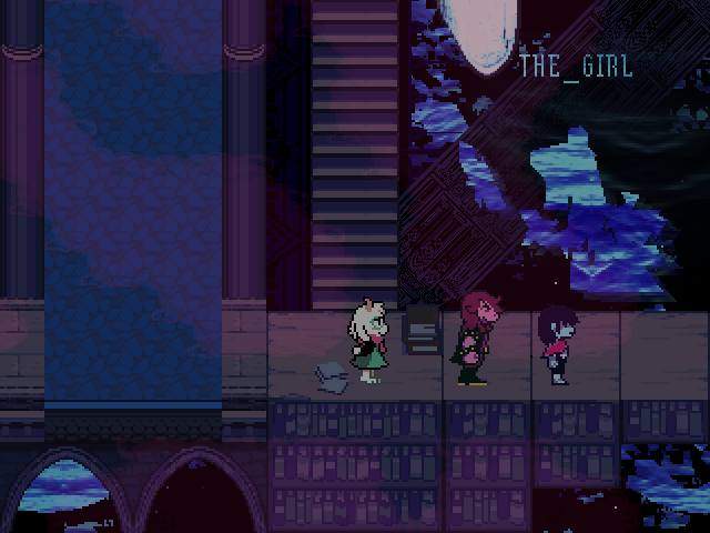Screenshot of the fangame "#th Sanctuary"